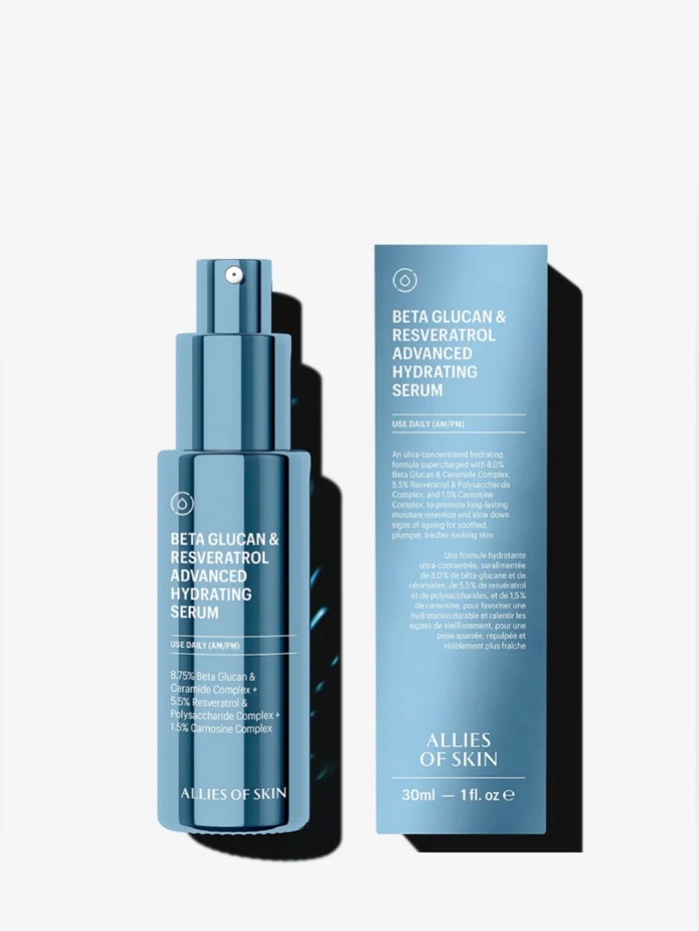 Allies of Skin Hydrating Serum - Sky Blue Pump